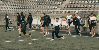 Voller Einsatz beim Trainingsauftakt